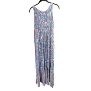 Lilly Pulitzer for Target for Girls Colorful Sleeveless Maxi Dress Size XL